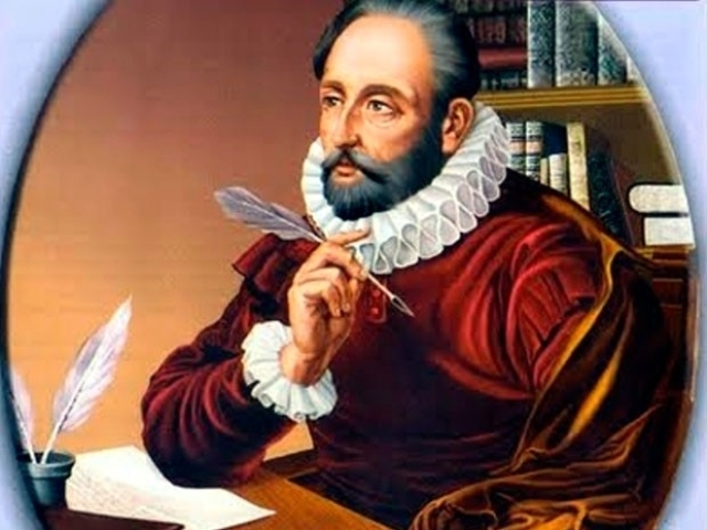 Miguel de Cervantes.