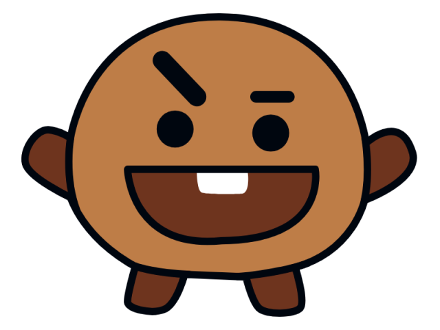 2. o bt21 do suga (shooky)