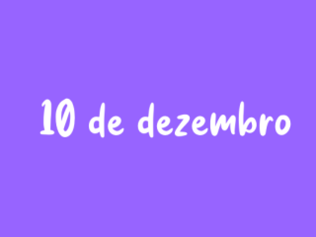 10 de dezembro