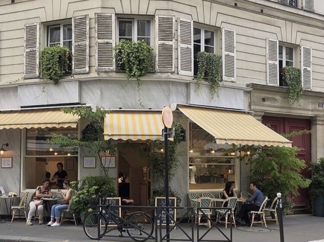 Restaurante minimalista