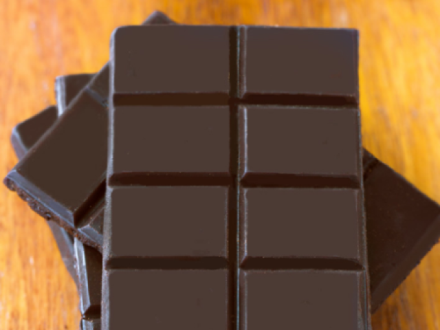 Chocolate preto com certeza