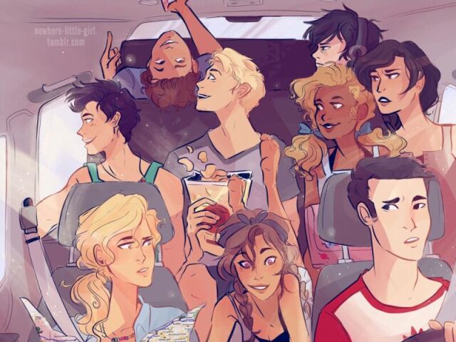 De qual livro da saga de Percy Jackson você faria parte?
