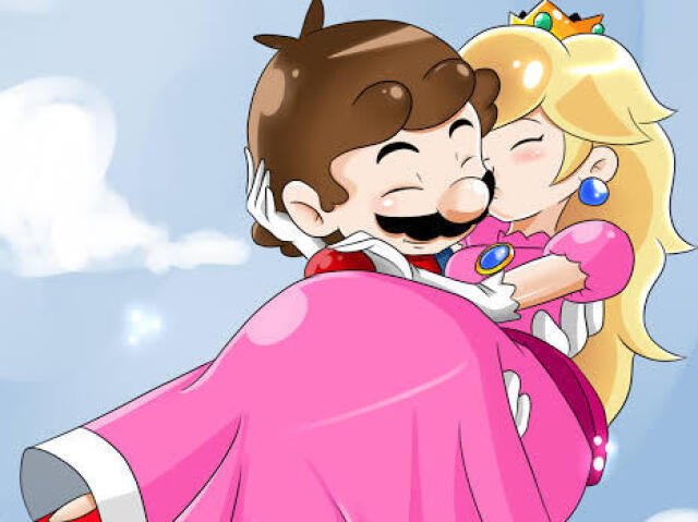 Mario e Peach