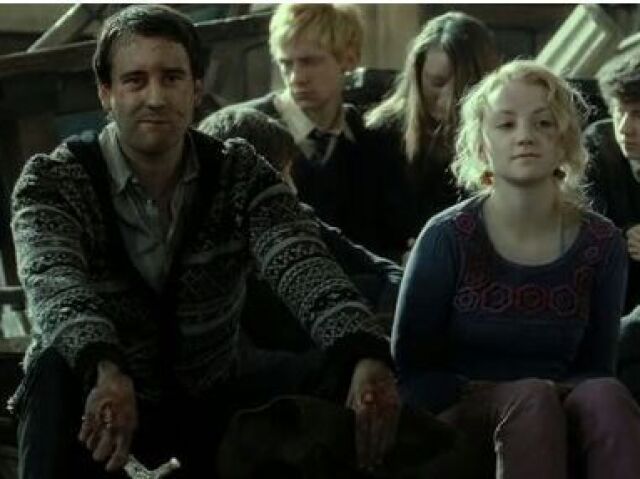 Neville Longbottom e Luna Lovegood