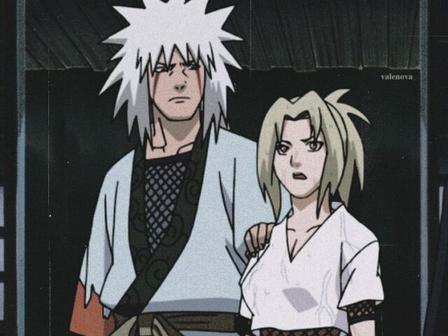 Jiraya e Tsunade