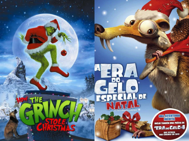 O Grinch (2000 & 2018)/ Era do Gelo Especial de Natal