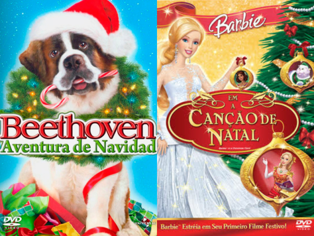 Beethoven: Aventura de Natal/ Barbie em A Canção de Natal