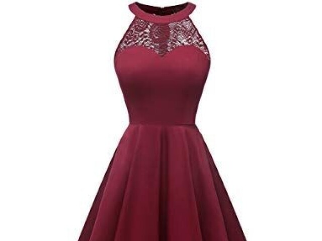 Vestido não tão longo vermelho Mas não tão chamativo simples