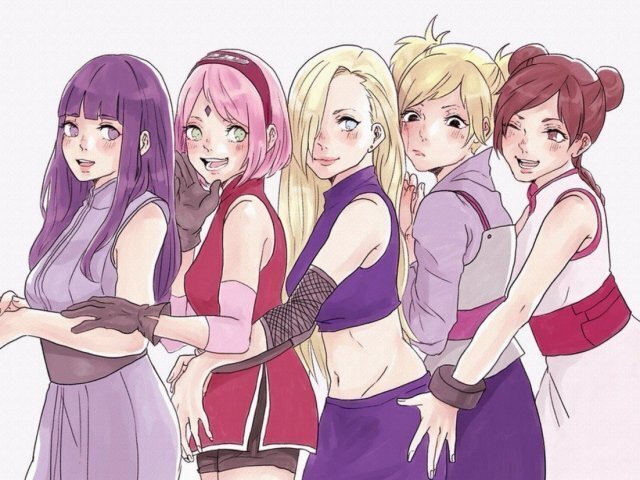 Qual garota de Naruto você seria?