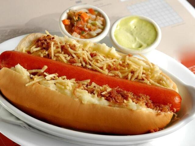 Cachorro Quente com purê