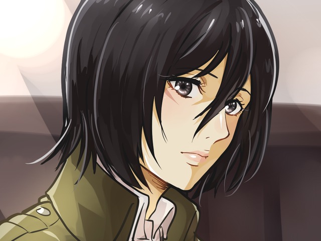 Meu deus, você tem tudo para ser a Mikasa! ✨