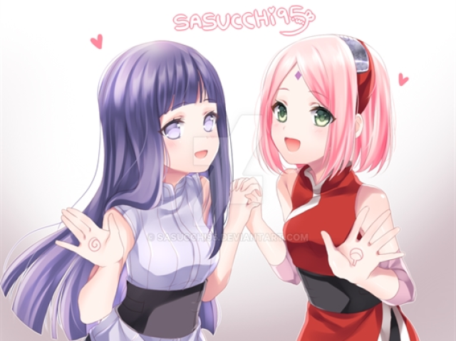 ☆(●'◡'●)Você é Sakura ou Hinata?☆(●'◡'●)