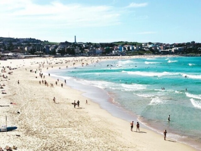 Uma prainha... ummmm