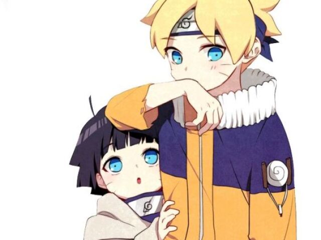 himawari e boruto uzumaki