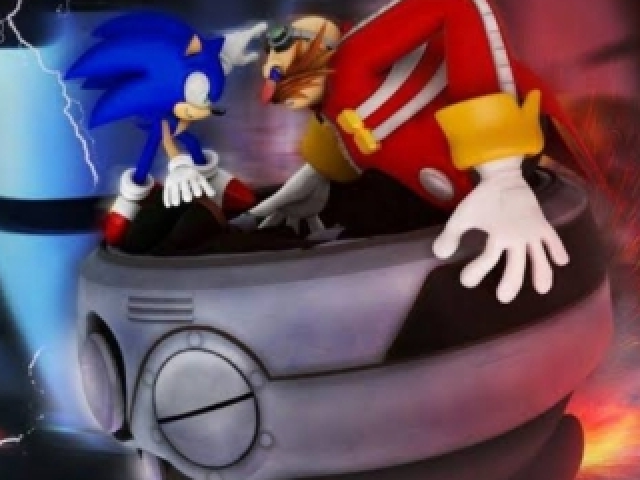 Super-velocidade, salvar os animais da floresta do vilão Eggman/Dr. Robotinik