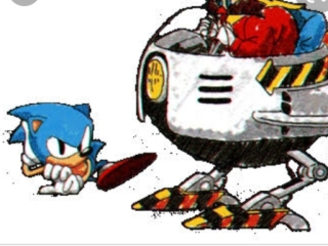 Telepatia, ele só gosta de bater no Eggman/ Dr. Robotinik mesmo