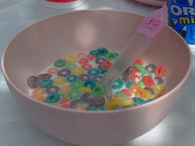 Cereal com leite