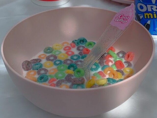 Cereal com leite