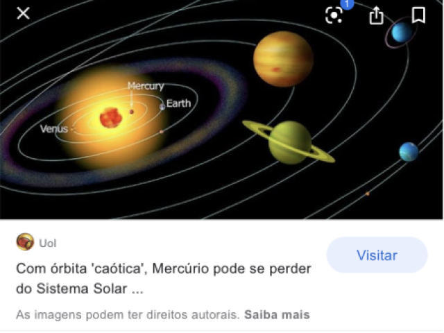 Esta em orbita