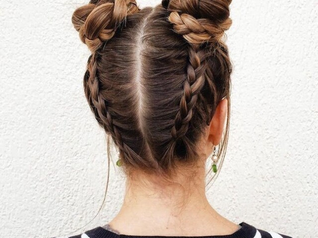 Um penteado básico💖