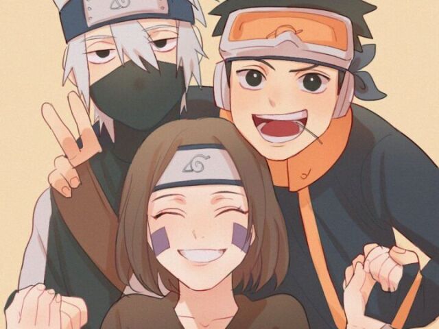 Kakashi, Obito e Rin