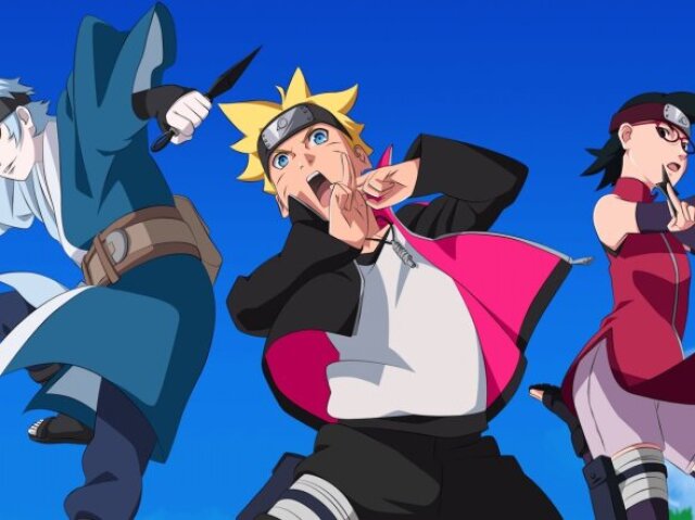 Boruto, Sarada e Mitsuki