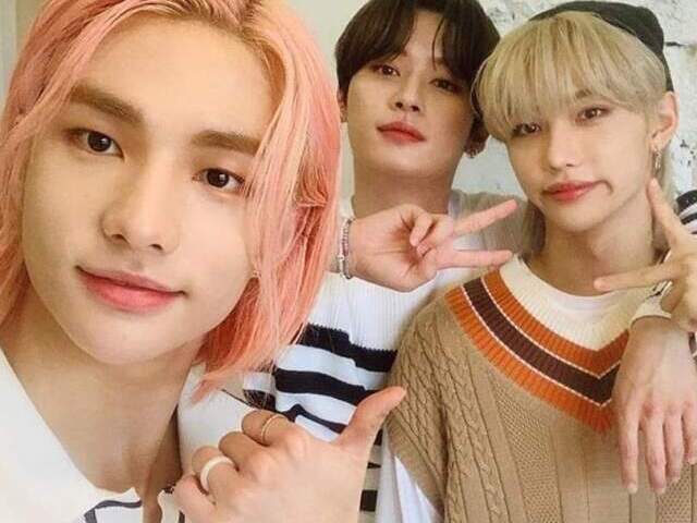 Hyunjin,Felix e Lee Know