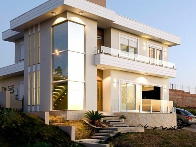 Casa elegante e pequena