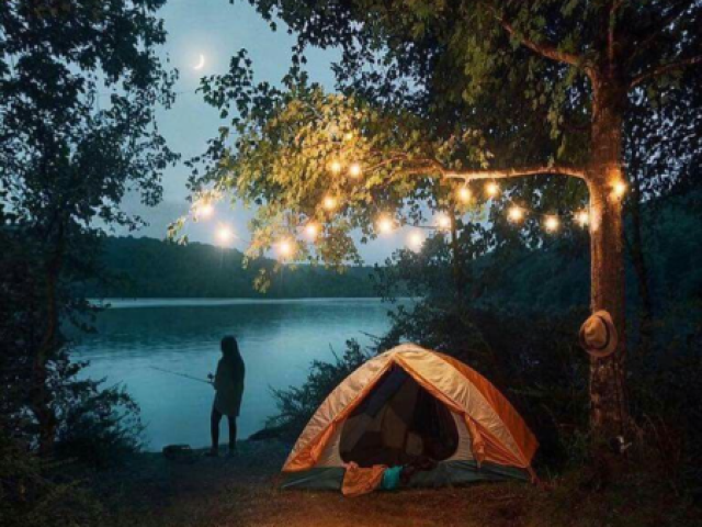 Faça seu acampamento dos sonhos 💕