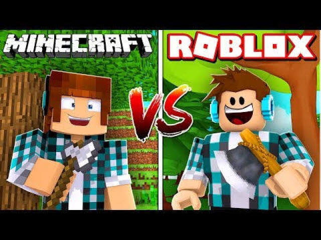 Minecraft e roblox