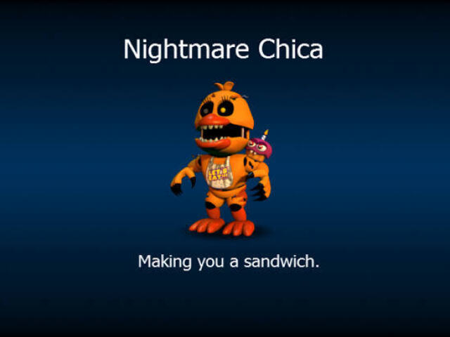 Nighmare chica