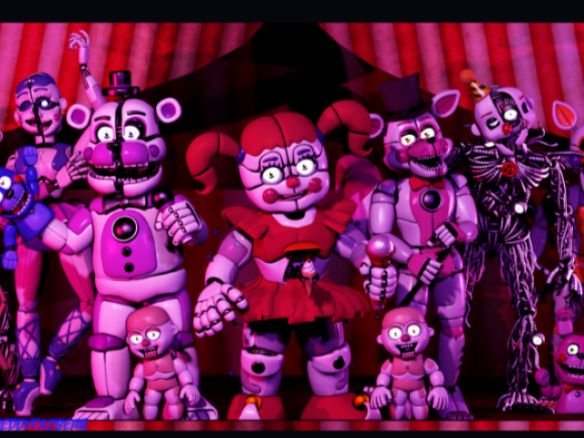 Circus baby's pizza world