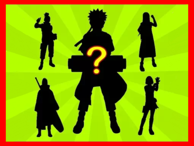 Adivinhe os personagens de Naruto por sombra