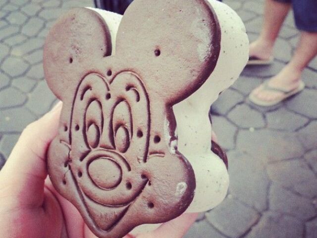 Mickey Ice Cream Sandwich