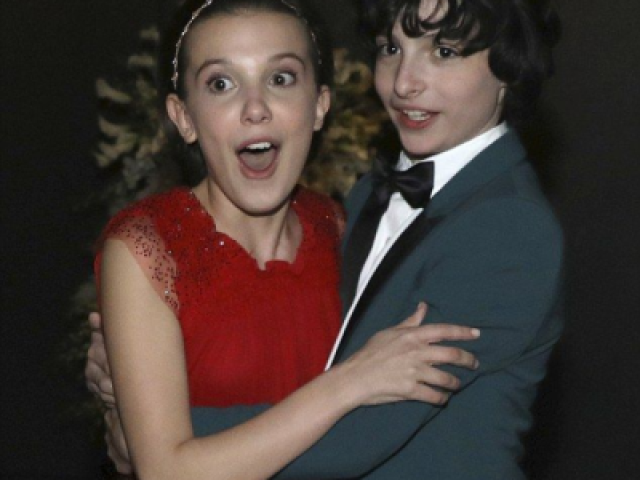 Finn Wolfhard e Millie Bobby Brawn