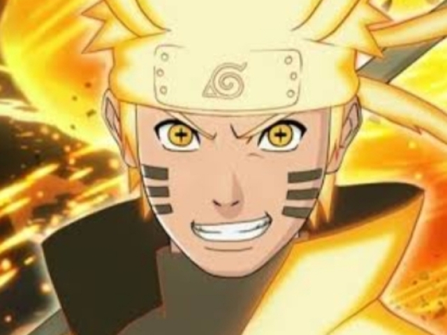 Naruto com a biju