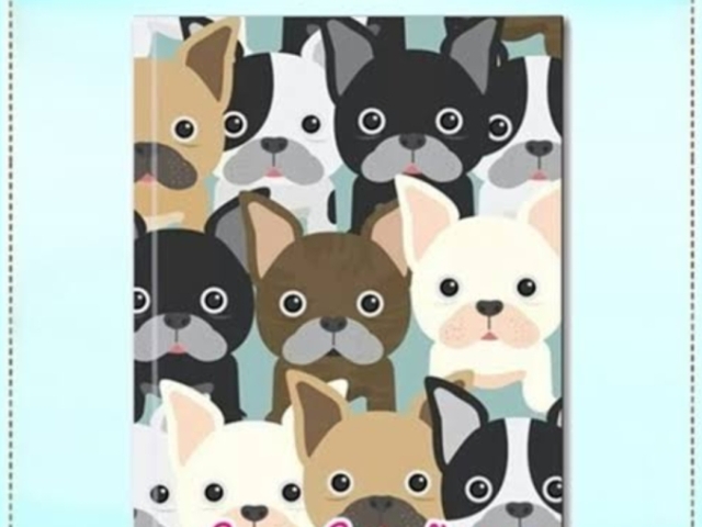 Caderno fofo de cachorro.🐶🐶🐶🐶🐶🐶🐶🐶🐶🐶🐶