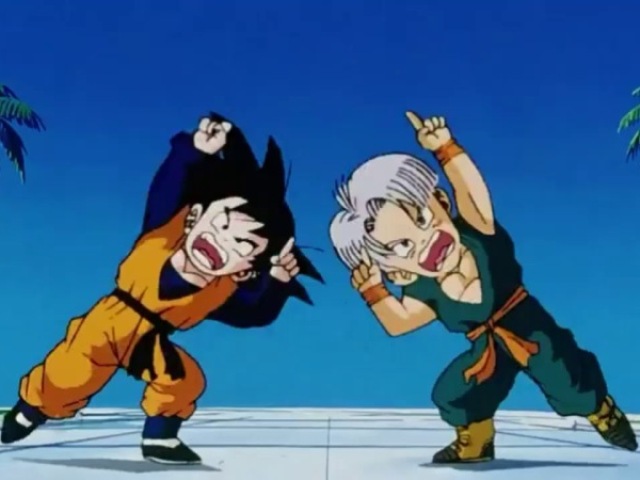 Trunks e Goten