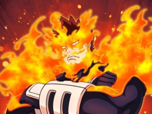 Endeavor indo falar p todoroki "VAI TREINAR P SUPERAR EU E O ALL MIGHT"