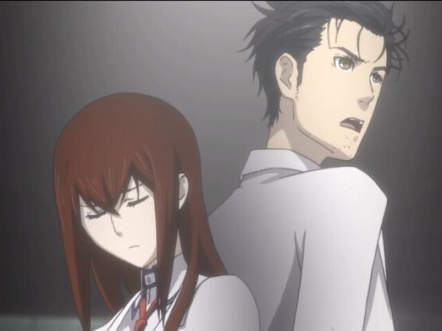 Okabe e Kurisu