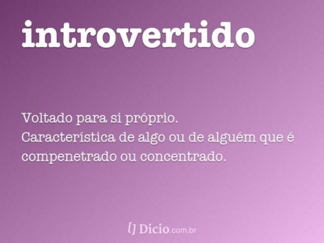 Introvertido