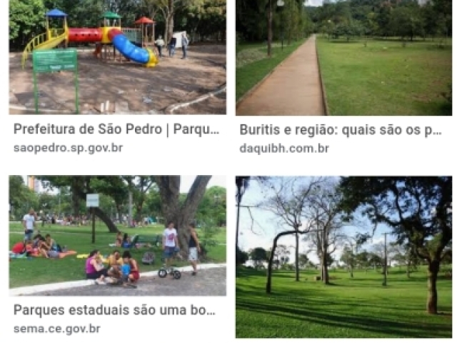 Ou ao parque