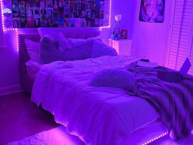 Quarto de leds