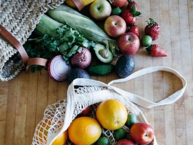 frutas e verduras.