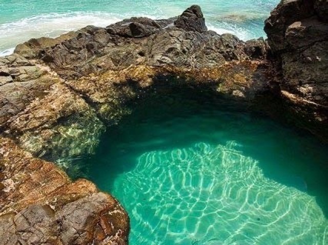 uma piscininha natural/lagoa tem seu lugar!