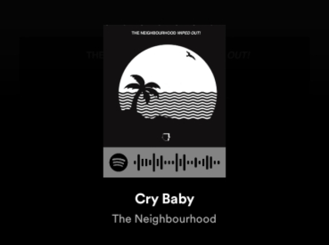 cry baby (the nbhd)