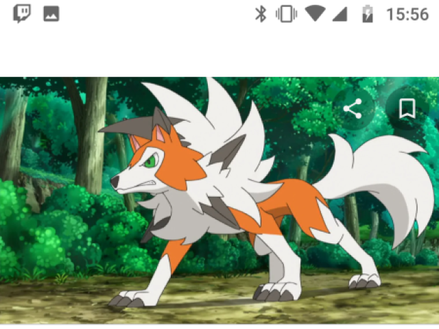 Lycanroc forma crepusculo