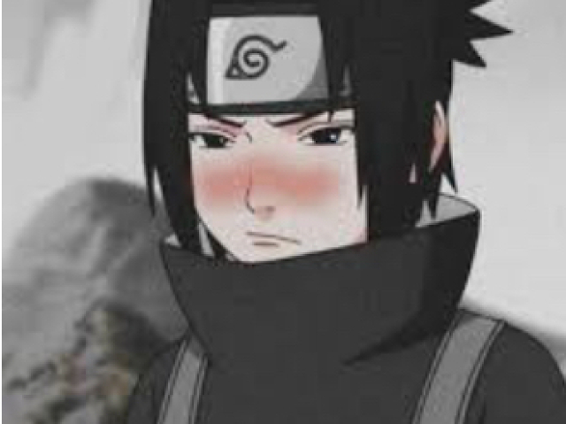 Sasuke o mais filha da puta do anime, pai desnaturado da porra (essa eh uma fotinha bonitinha dele mas ele n presta sro)