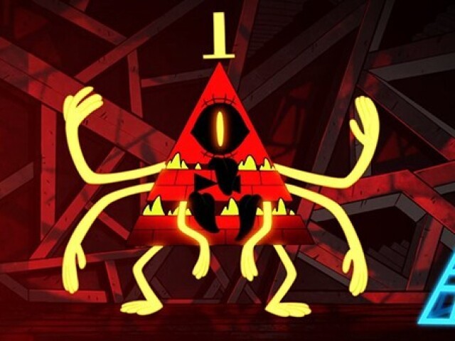 Bill Cipher( O DEUS DO CAOS) ~é uma forma diferente~