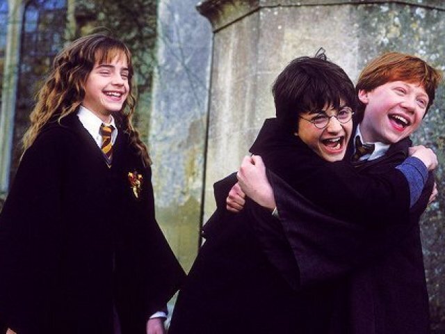 harry ,ron e Hermione